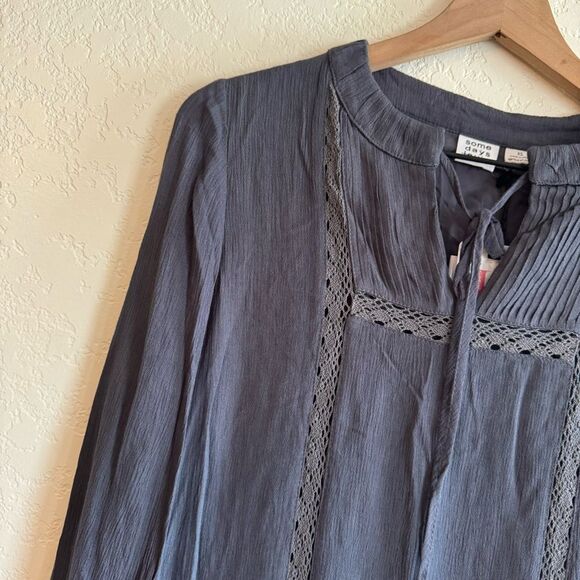 NWT | Some Days Lovin | boho grey dress | XS - Picture 4 of 6